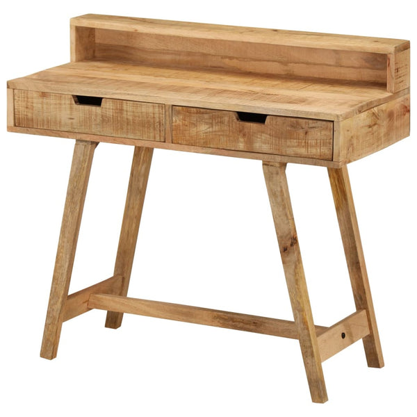 Massivholz Schreibtisch Mangoholz 100 cm