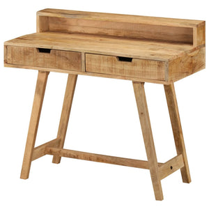 Massivholz Schreibtisch Mangoholz 100 cm