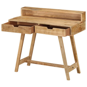 Massivholz Schreibtisch Mangoholz 100 cm