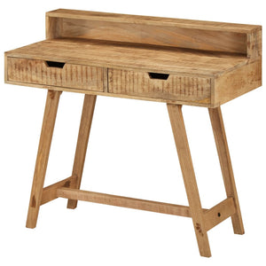 Massivholz Schreibtisch Mangoholz 100 cm