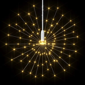 Feuerwerkslicht Weihnachtsdeko Warmweiß 20cm LED
