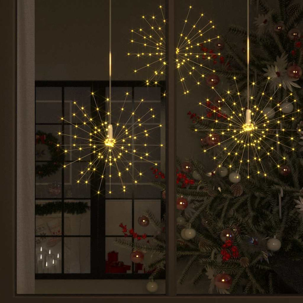 Feuerwerkslichter 4er Set Warmweiß 20cm 560 LEDs