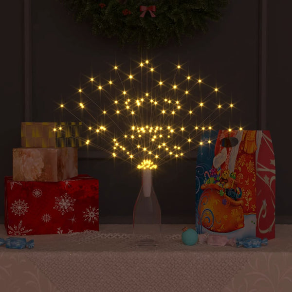 Feuerwerkslichter 10er-Set, warmweiß, 20cm, 1400 LEDs