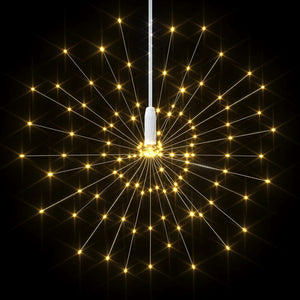 Feuerwerkslichter 10er-Set, warmweiß, 20cm, 1400 LEDs