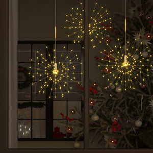Feuerwerkslichter 10er-Set, warmweiß, 20cm, 1400 LEDs