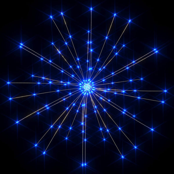 Blaues Feuerwerkslicht 20cm mit 140 LEDs