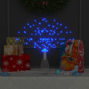 Blaues Feuerwerkslicht 20cm mit 140 LEDs