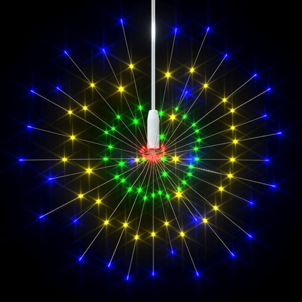 Feuerwerkslicht Weihnachtsdeko Mehrfarbig 140 LEDs