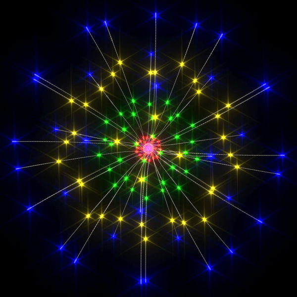 Feuerwerkslicht Weihnachtsdeko Mehrfarbig 140 LEDs