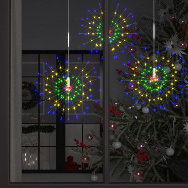 Feuerwerkslicht Weihnachtsdeko Mehrfarbig 140 LEDs