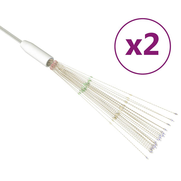 Feuerwerkslichter 2er Set, Mehrfarbig, 20cm, 280 LEDs