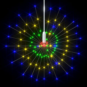 Feuerwerkslichter 2er Set, Mehrfarbig, 20cm, 280 LEDs