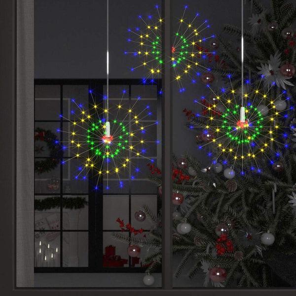 Feuerwerkslichter 2er Set, Mehrfarbig, 20cm, 280 LEDs