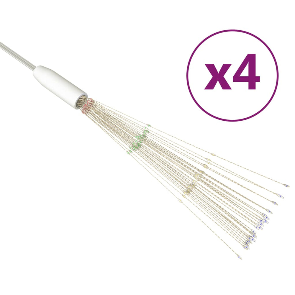 Feuerwerkslichter 4er Set, Mehrfarbig, 560 LEDs