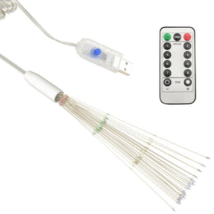 Feuerwerkslichter 4er Set, Mehrfarbig, 560 LEDs