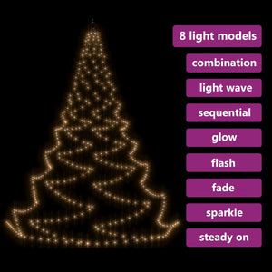 LED Weihnachtsbaum Wandbehang mit Haken