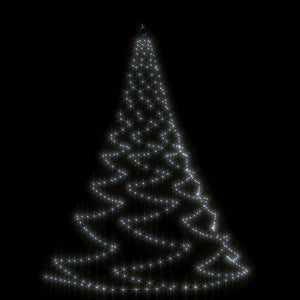 LED Wand-Weihnachtsbaum mit Haken, 260 LEDs