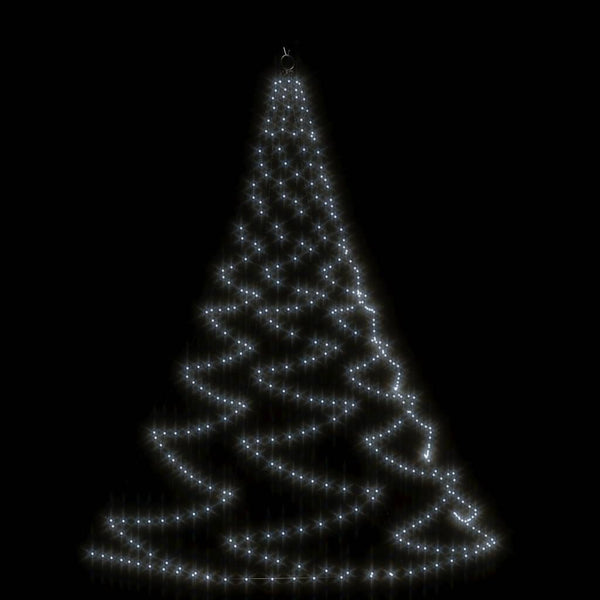 LED Wand-Weihnachtsbaum mit Haken, 260 LEDs