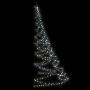LED Wand-Weihnachtsbaum mit Haken, 260 LEDs