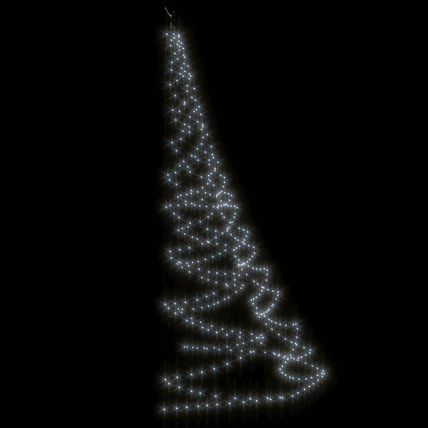LED Wand-Weihnachtsbaum mit Haken, 260 LEDs