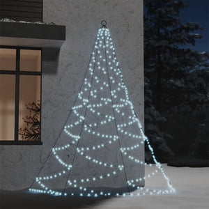 LED Wand-Weihnachtsbaum mit Haken, 260 LEDs