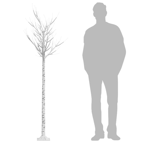 LED Weihnachtsbaum 2,2 m Warmweiß für Innen & Außen