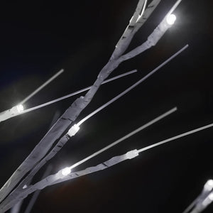 LED Weihnachtsbaum 2,2 m Kaltweiß