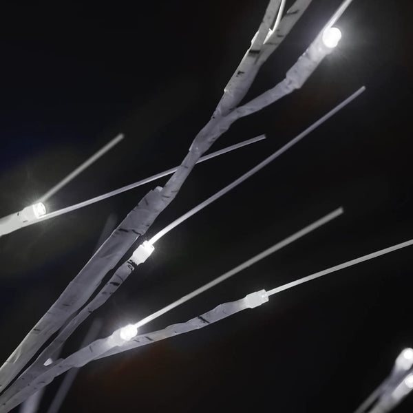 LED Weihnachtsbaum 2,2 m Kaltweiß