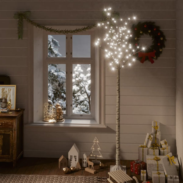 LED Weihnachtsbaum 2,2 m Kaltweiß