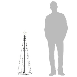 LED Weihnachtsbaum Kegel Warmweiß 120cm