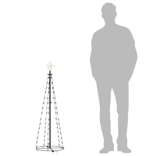 LED Weihnachtsbaum Kegel Warmweiß 120cm