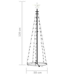 LED Weihnachtsbaum Kegel Warmweiß 120cm