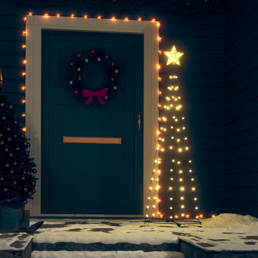 LED Weihnachtsbaum Kegel Warmweiß 120cm