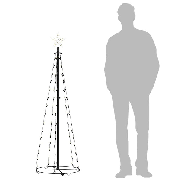LED Weihnachtsbaum Kegel Warmweiß 150cm