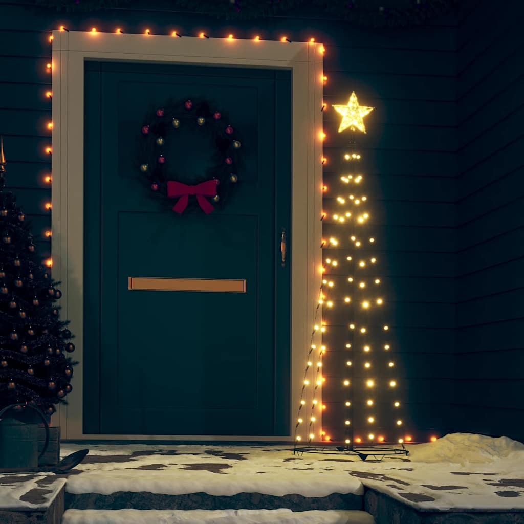 LED Weihnachtsbaum Kegel Warmweiß 150cm
