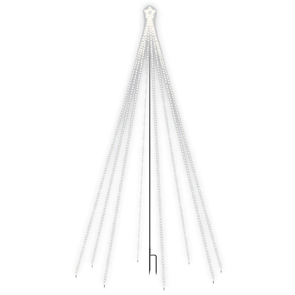 Weihnachtsbaum Lichterkette 400 LEDs - 2,5 m