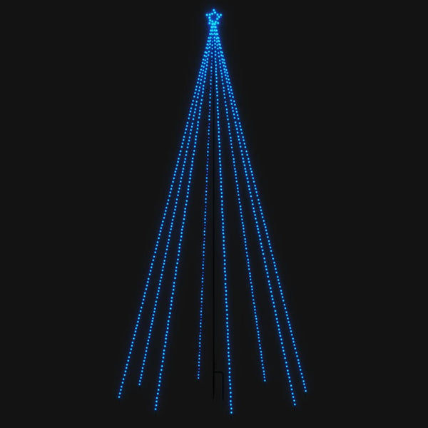 LED Weihnachtsbaum Blau 3,6m für Innen & Außen