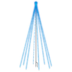 LED Weihnachtsbaum Blau 3,6m für Innen & Außen