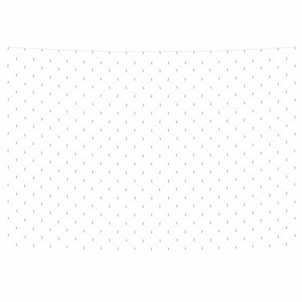 LED Lichternetz Warmweiß 3x2m für Innen & Außen