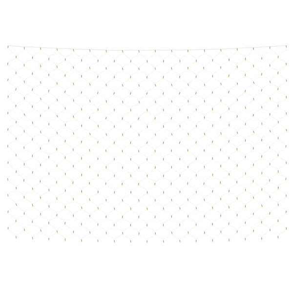 LED Lichternetz 3x3m Warmweiß für Innen & Außen