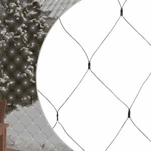LED Lichternetz Kaltweiß 3x3m