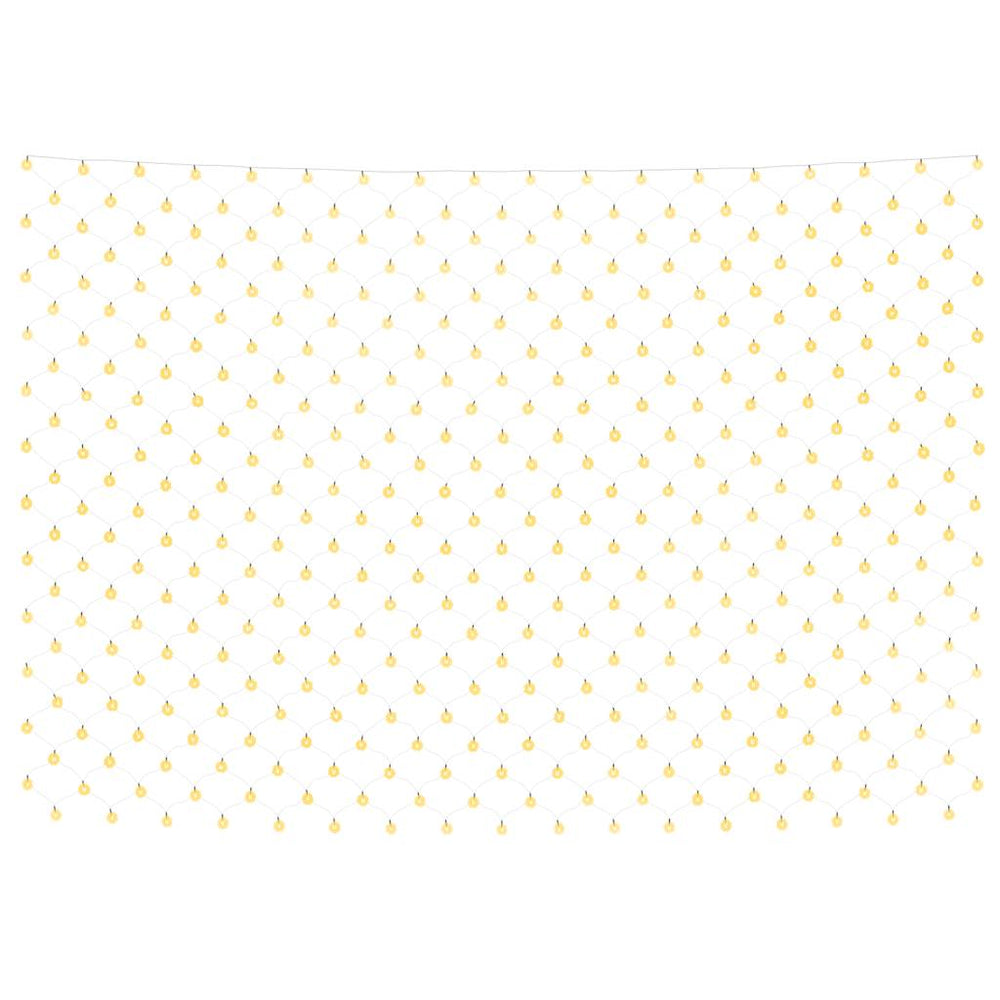 Weihnachts-Lichternetz 4x4m 544 LED Warmweiß