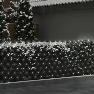 LED Lichternetz 4x4m Kaltweiß für Weihnachten