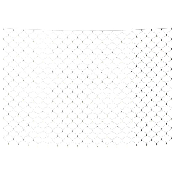 LED Weihnachts-Lichternetz 4x4m Bunt