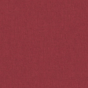 Babybett mit Matratze Rot Leinenstoff