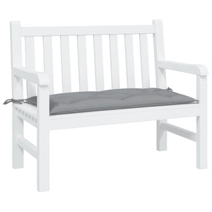 Gartenbank-Auflage Grau 110x50x7 cm Oxford-Gewebe