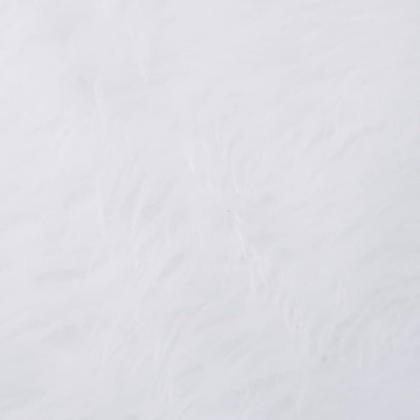 Weihnachtsbaumdecke Weiß Kunstfell 90cm