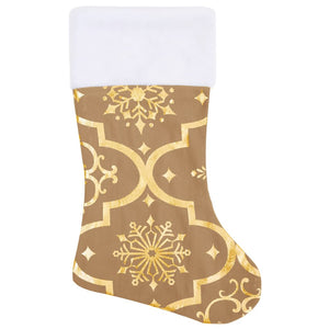 Luxus Weihnachtsbaumdecke Gelb 150cm mit Socke