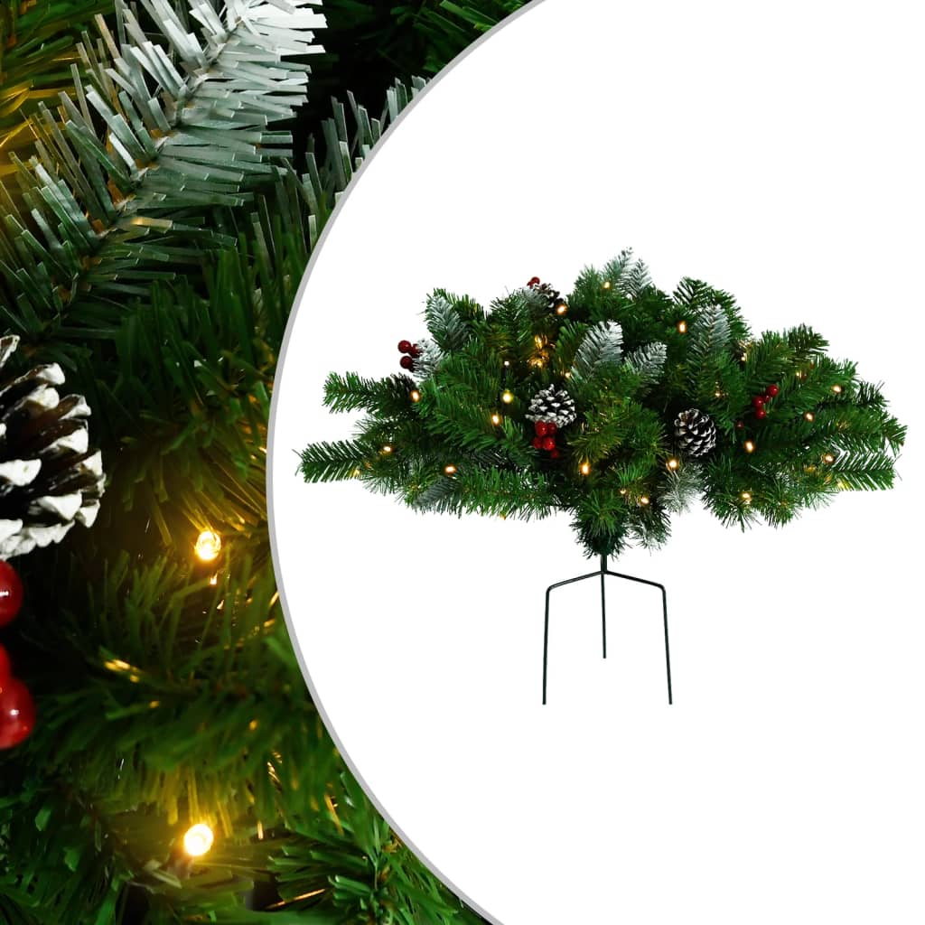 Künstlicher Weihnachtsbaum mit Beleuchtung, 40cm