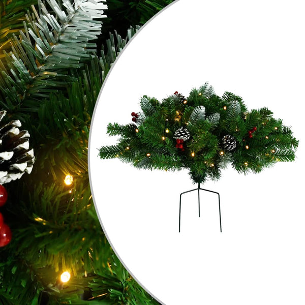Künstlicher Weihnachtsbaum mit Beleuchtung, 40cm